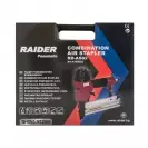 Такер пневматичен RAIDER RD-AS02, скоби 16-40мм (5.7х1.2мм), пирони 15-50мм - small, 149277