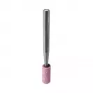 Абразивен шлайфгрифер SWATYCOMET OB 4х10х3мм 40А, форма OB-цилиндър, цвят розов - small