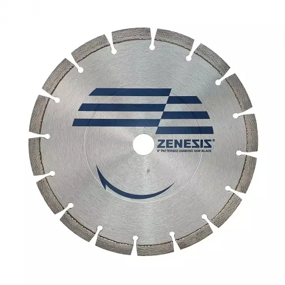 Диск диамантен DIMO ZENESIS 230x2.8x22.23мм, за армиран бетон, гранит, мрамор и строителни материали, сухо и мокро