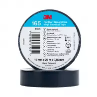 Изолирбанд 3M TEMFLEX 165 19х0.15мм/20м-черен