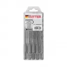 Свредла RITTER 4 PLUS 5.0-10мм 5части, за бетон, HM, 2 режещи ръба, SDS-plus - small, 136715