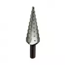 Свредло степенчато за метал BUCOVICE TOOLS 4-20мм, HSS, цилиндрична опашка 8мм - small, 15120