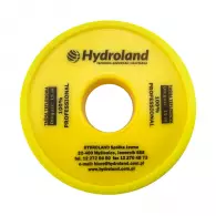 Тефлонова лента Hydroland 19х0.2мм/15м, за уплътняване на резби