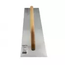 Маламашка за мазилка HARDY 480х130мм, права, неръждаема стомана, дървена дръжка - small, 36798