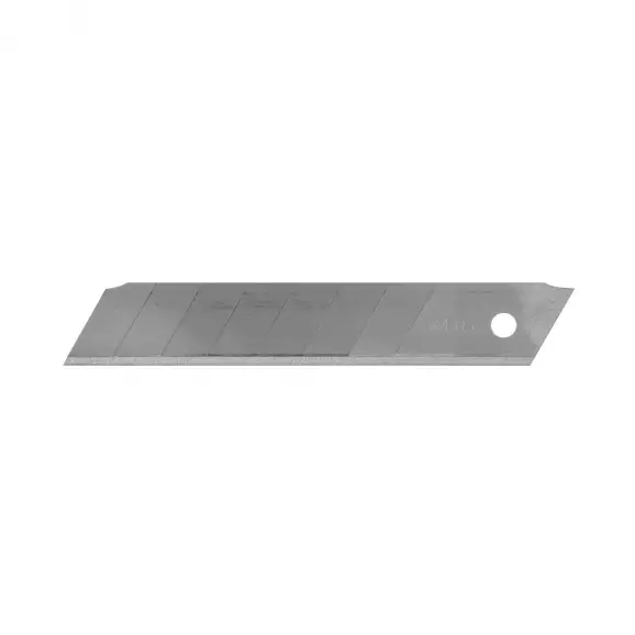 Резервно острие за макетен нож TOPMASTER 18x100мм 10броя, чупещи се 7 елемента, 10бр в блистер