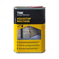Водоотблъскващ импрегнатор за бетон TKK Aquastop Mulltiuse 1л, безцветен силан – силоксанов разтвор