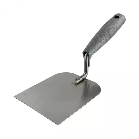Мистрия прав връх PIK TOOLS 100x120мм, неръждаема стомана, пластмасова дръжка, за мазилка