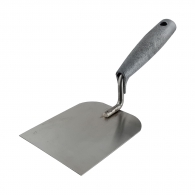 Мистрия прав връх PIK TOOLS 100x120мм, неръждаема стомана, пластмасова дръжка, за мазилка