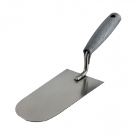 Мистрия заоблен връх PIK TOOLS 85х160мм, неръждаема стомана, пластмасова дръжка, за мазилка