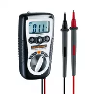 Мултиметър дигитален LASERLINER MultiMeter-Pocket, V/AC: 2-600V ±1.0-2.3%, V/DC: 0.2-600V ±0.5-1.2%