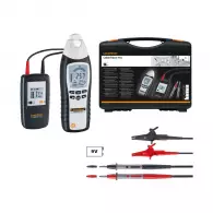 Уред за проследяване на кабели LASERLINER CableTracer Pro, 125kHz, 12…400V, 0…60Hz, к-т