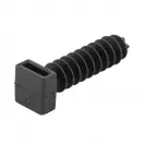 Дюбел за кабелни връзки INDEX 8x45мм, черен, 100бр. опаковка - small, 140129