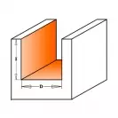 Прав фрезер CMT D=9мм I=20мм L=48мм S=8мм Z=2, HW, RH - small, 18772