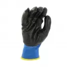 Ръкавици B HOLD GNK + NP XEMA, сини, от полиестер, топени в нитрил, ластичен маншет  - small, 126404