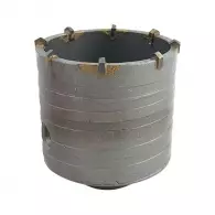 Боркорона с твърдосплавни пластини MTX 68х70/50мм, за бетон и зидария, олекотена, с вътрешна резба M22, сухо пробиване