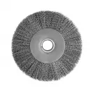Четка дискова за шмиргел ф200х30мм, стоманена тел - small