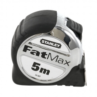 Ролетка пласмасов корпус STANLEY FatMax 5м x 32мм, гумирана, хромиран, EC-клас 2