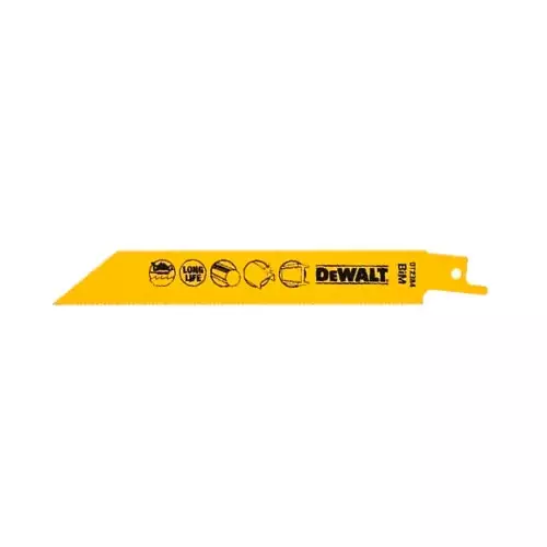 Нож за ел.ножовка DEWALT 1.8x152/132мм, метал, BiM, захват универсален