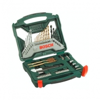 Комплект накрайници и свредла BOSCH X-line Titanium 40части, PH,PZ, SB, TX, шестостен, с магнитен държач, свредла
