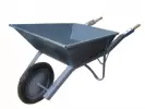 Строителна количка VEGA 60кг, от винкел с бандажно колело ф350мм - small