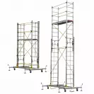 Скеле алуминиево TeleSafe 007XL, 3.87/6.35м, 140кг/кв.м - small