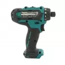 Акумулаторен винтоверт MAKITA DF031DZ, 10.8V, 1.5-4.0Ah, Li-Ion, 30Nm, 1/4