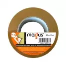 Двустранна монтажна лента за грапави повърхности MAGUS 25мм/25м, бяла, полиуретанова, за вътрешно приложение - small