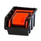 Кутия за окачване PROSPERPLAST NP12, черна - small, 103176