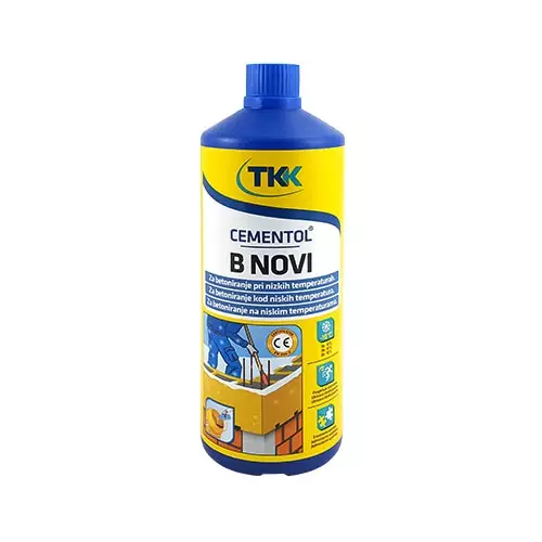Противозамръзваща добавка TKK Cementol B NOVI 1кг, ускорител на втвърдяване, с противозамръзващо действие