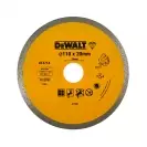 Диск диамантен DEWALT ф110x1.6x20мм, за гранит, мрамор и керамика, сухо и мокро рязане - small