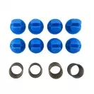 Комплект MONTOLIT 417P, 8 сини тапи и 4 пружини за серии Т2, P2, P3 - small, 40396