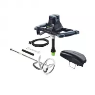 Миксер за строителни смеси FESTOOL MX 1000 RE EF HS3R, 1020W, 360-630об./мин, М14, к-кт с бъркалка HS3R ф120х600мм