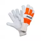 Ръкавици STIHL ADVANCE Duro L, щавена телешка кожа, памучна подплата и плетен маншет, размер L - small