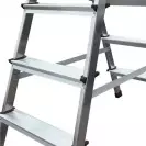 Алуминиевa стълба KRAUSE Dopplo 2х5, 850мм(на стълбата), двустранна, за домашна употреба, 150г. - small, 26560