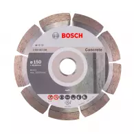 Диск диамантен BOSCH BPE ECO 150х2.0х22.23мм, за бетон, тухли, керемиди и строителни материали, сухо рязане