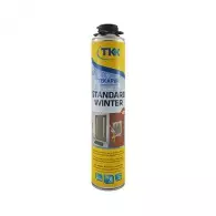 Пяна полиуретанова TKK Tekapur Standard Winter Best Seller 750мл, пистолетна, зимна (от -10°C до +35°C)