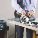 Трион циркулярен MAKITA HS6601, 1050W, 5200об/мин, ф165x20мм  - small, 196061