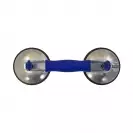 Вендуза двойна за стъкло BOHLE Veribor blue line 60кг, ф120мм, алуминий - small, 103351
