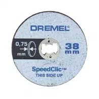 Диск карбофлексов DREMEL SC409 EZ SpeedClic 38х0.75мм, за рязане на метал, 5бр в кутия