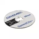 Диск карбофлексов DREMEL SC409 EZ SpeedClic 38х0.75мм, за рязане на метал, 5бр в кутия - small, 44790