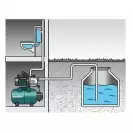 Хидрофор с цилиндричен съд METABO HWW 3300/25 G, 900W, Q=5-55l/min, H=45m, 1