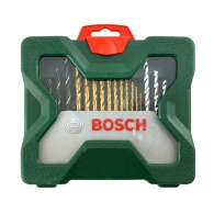 Комплект накрайници и свредла BOSCH X-lineTitanium 30части, PH, PZ, SB, TX, с магнитен държач, свредла
