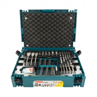 Комплект накрайници и свредла MAKITA 100части, PH, PZ, SB, TX, шестостен, SW, с магнитен държач, свредла