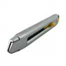Макетен нож STANLEY SM 9x135мм, метален корпус, к-кт с резец чупещ се на 13 елемента - small, 42987