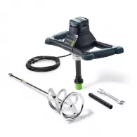 Миксер за строителни смеси FESTOOL MX 1200 RE EF HS2, 1200W, 360-630об./мин, М14/ErgoFix, к-кт с бъркалка HS3R ф140х600мм