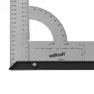 Прав ъгъл с основа WOLFCRAFT 500мм, стомана, с ъгломер - small, 49959