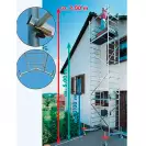 Скеле алуминиево KRAUSE ClimTec H=3.0м №0, 0-базов модул, 1500x600мм, 180кг/кв.м, без колела - small, 44578