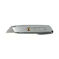 Макетен нож STANLEY 18х136мм, метален корпус, фиксирано острие, 1бр острие