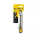 Макетен нож STANLEY Interlock 18x165мм, метален корпус - small, 37684