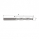 Свредло за метал ABRABORO 6.1x101/63мм, DIN338, HSS-R, горещо валцовано, цилиндрична опашка - small, 88319